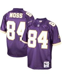 Mitchell & Ness - Randy Moss Minnesota Vikings 1998 Authentic Throwback Retired Player Jersey - Lyst
