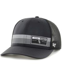 Men's Detroit Tigers '47 Navy Rangefinder brrr Trucker Adjustable Hat