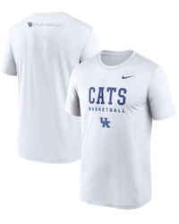 Nike - Kentucky Wildcats 2025 Courtside Basketball Legend Dri-fit T-shirt - Lyst
