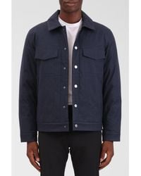 Bagatelle Homme - Faux Wool Trucker Jacket - Lyst
