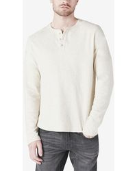 Lucky Brand - Duo-fold Henley Long Sleeve Sweater - Lyst