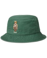 Polo Ralph Lauren - Polo Bear Twill Bucket Hat - Lyst