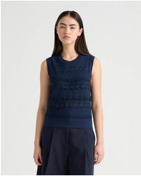 NVLT - Sleeveless Tank Top - Lyst