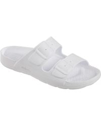 Totes - Everywear Double Buckle Slides - Lyst