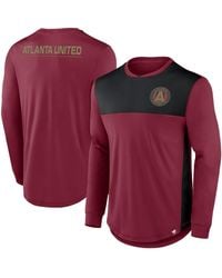 Fanatics - Atlanta United Fc Mid Goal Long Sleeve T-shirt - Lyst