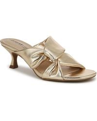 LifeStride - Nori Slide Kitten Heel Sandals - Lyst