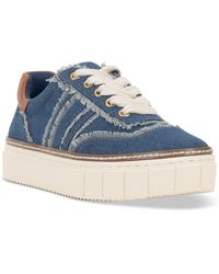 Vince Camuto - Reilly Distressed Platform Sneakers - Lyst