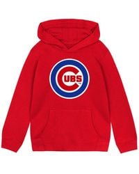 Outerstuff - Toddler Chicago Cubs Primary Logo Fleece Pullover Hoodie - Lyst