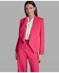 BCBGMAXAZRIA - Open-front Collared Jacket - Lyst