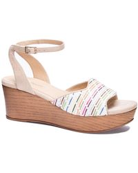 CL By Chinese Laundry Charlise Platform Wedge Sandals - Multicolour