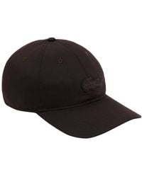 Lacoste - Cotton Twill Badge Cap - Lyst