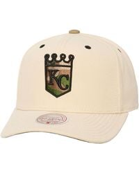 Mitchell & Ness - And Kansas City Royals Camo Logo Pro Crown Snapback Hat - Lyst