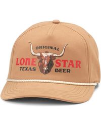 American Needle - Lone Star Beer Canvas Cappy Adjustable Hat - Lyst
