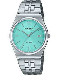 G-Shock - Casio Analog -tone Stainless Steel Watch - Lyst