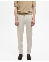 Mango - Super Slim-fit Tailored Trouser Pants - Lyst