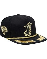 KTZ - Jacksonville Jaguars City Originals Corduroy Skipper Golfer Snapback Hat - Lyst