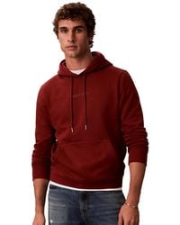 Calvin Klein - Ck Logo Hoodie Classic Fit - Lyst