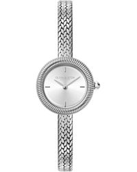 Olivia Burton - Finery Tone Stainless Steel Mesh Bracelet Watch - Lyst