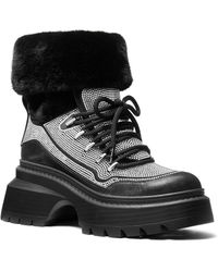Michael Kors - Michael Shiloh Round Toe Boots - Lyst