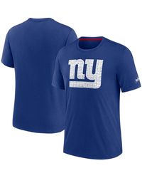 Nike - New York Giants Rewind Playback Logo Tri-blend T-shirt - Lyst