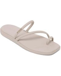 Crocs™ - Miami Toe Loop Sandals From Finish Line - Lyst