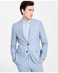 BOSS - Hugo By Modern-fit Wool Blend Suit Jacket - Lyst