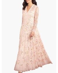 Needle & Thread - Sequin Paradise V-neck Gown - Lyst