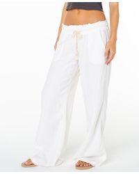 Roxy - Oceanside Wide-leg Pants - Lyst