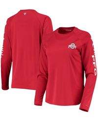 Columbia - Ohio State Buckeyes Pfg Tidal Long Sleeve T-shirt - Lyst