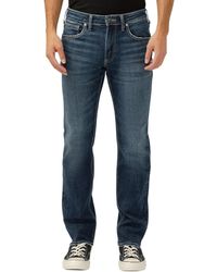Silver Jeans Co. - Allan Slim Fit Straight Leg Jeans - Lyst