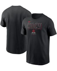 Nike - Cincinnati Reds City Connect Large Logo T-shirt - Lyst