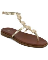 MIA - Dorcie Slip-on Gladiator Flat Sandals - Lyst