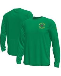Under Armour - Notre Dame Fighting Irish Sideline Knockout Long-sleeve T-shirt - Lyst