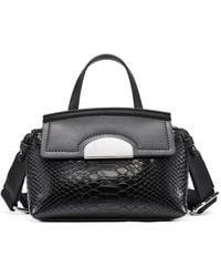 Calvin Klein - Arabella Snake Small Crossbody Bag - Lyst