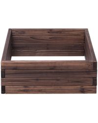 SUGIFT - Square Raised Garden Bed Flower Vegetables Seeds Planter - Lyst