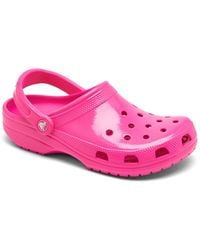 Crocs™ - Classic Neon Clogs From Finish Line - Lyst