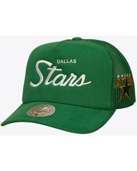 Mitchell & Ness - Dallas Stars Head Coach Adjustable Trucker Hat - Lyst