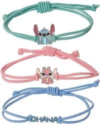 Disney - Lilo And Stitch Fashion Stitch Cord Bracelet Set Of 3 - Lyst