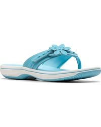 Clarks - Cloudsteppers Breeze Opal Sandals - Lyst