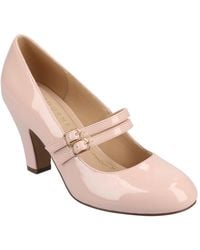 Journee Collection - Windy Double Strap Mary Jane Pumps - Lyst