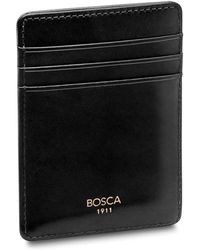 Bosca - Old Leather Deluxe Front Pocket Wallet - Lyst
