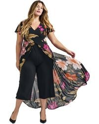 Avenue - Plus Size Glam Jumpsuit - Lyst