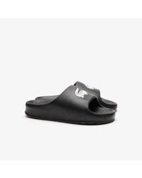 Lacoste - Croco 2.0 Evo Slip-on Slide Sandals - Lyst