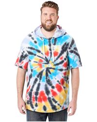 Liberty Blues - By Kingsize Big & Tall Short-sleeve Hoodie - Lyst
