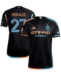 adidas - Maximiliano Moralez New York City Fc 2024 24/7 Kit Authentic Player Jersey - Lyst