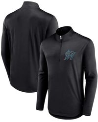 Fanatics - Miami Marlins Tough Minded Quarter-zip Jacket - Lyst