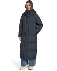 Levi's - Cloud Puff Hooded Extra Long Puffer Jacket - Lyst
