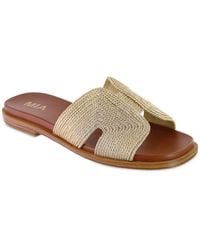 MIA - Dia Flat Sandals - Lyst