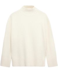 Mango - Selection Wool-blend Turtleneck Sweater - Lyst
