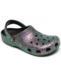 Crocs™ - Classic Glitter Clogs From Finish Line - Lyst